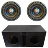 VFL Audio VFL 8 Package | Dual 8" 1600W D4 Subwoofers & QBomb Ported Box MAIN PHOTO