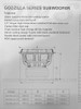 American Bass GODZILLA 12 inch subwoofer spec sheet