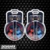 American Bass 0 Gauge 3000W Complete Amp Wiring Kit | AB-0GA-AMPKIT-RED (2 Pack)