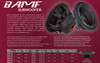 Power Acoustik BAMF 12 Inch 3500W DVC 2 Ohm Subwoofers | BAMF122 (Pair)