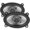 Crunch CS46CX | 4x6 Inch 250W 4 Ohm 2-Way Coaxial Speakers (4 Pack)