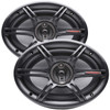 Crunch CS693 | 6x9 Inch 400W 4 Ohm 3-Way Coaxial Speakers (4 Pack)