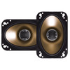 Polk DB461 | 4x6 Inch 120W 4 Ohm 2-Way Coaxial Speakers (4 Pack)