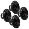 American Bass DX 10 Inch 600W SVC 4 Ohm Subwoofers | DX104 (4 Pack)