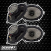 Massive Audio FX57 | 5x7 Inch 280W 4 Ohm 2-Way Coaxial Speakers (4 Pack)