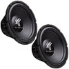 Hifonics HFX12D4BK | 12 Inch 800W DVC 4 Ohm Subwoofers (Pair) Hifonics HFX12D4BK | 12 Inch 800W DVC 4 Ohm Subwoofers (Pair)
