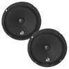 Massive Audio M6C | 6.5 Inch 140W 8 Ohm Pro Audio Midrange Speakers (4 Pack)