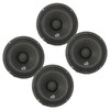 Massive Audio MA6 | 6.5 Inch 280W 8 Ohm Pro Audio Midrange Speakers (4 Pack)