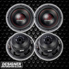 Massive Audio MMA 10 Inch 1000W DVC 4 Ohm Subwoofers | MMA104 (4 Pack)