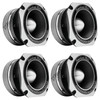 American Bass MX444T | 4 Inch 200W 4 Ohm Pro Audio Bullet Super Tweeters (4 Pack)