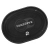 Massive Audio MX693 | 6x9 Inch 250W 4 Ohm 3-Way Coaxial Speakers (4 Pack)