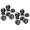 Power Acoustik NB-4 | 1 Inch 250W Dome Piezo Tweeters (4 Pack)