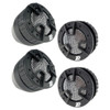 Power Acoustik NB-4 | 1 Inch 250W Dome Piezo Tweeters (4 Pack)