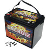 Energie PR3600 | 12-Volt 75AH AGM Power Cell Performance Battery 3600W (2 Pack)