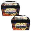 Energie PR4800 | 12-Volt 110AH AGM Power Cell Performance Battery 4800W (2 Pack)