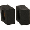 QBomb QBTW65 | 6.5 Inch Sealed Square Speaker Boxes (4 Pack)