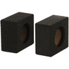 QBomb QBTW65 | 6.5 Inch Sealed Square Speaker Boxes (4 Pack)
