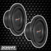 American Bass SL 10 Inch 600W SVC 4 Ohm Shallow Slim Subwoofers | SL104 (Pair)