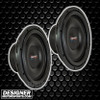 American Bass SL 12 Inch 600W DVC 4 Ohm Shallow Slim Subwoofers | SL1244 (Pair)