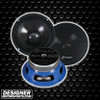 American Bass Godfather Carbon Cone 6.5 Inch 400W 4 Ohm Pro Speakers | GF65CCMR (Pair)