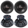 American Bass TITAN 15 Inch 3000W DVC 4 Ohm Subwoofers | TITAN1544 (4 Pack)