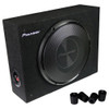Pioneer TS-A2000LB | 700W Max 8 Inch 2-Ohm Shallow Mount Loaded Subwoofer Enclosure (2 Pack)