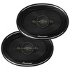 Pioneer TS-A6961F | 6x9 Inch 450W 4 Ohm 4-Way Coaxial Speakers (4 Pack)
