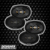 Pioneer TS-A6961F | 6x9 Inch 450W 4 Ohm 4-Way Coaxial Speakers (4 Pack)