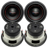 American Bass XO 10 Inch 600W DVC 4 Ohm Subwoofers | XO1044 (4 Pack)