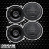 Hifonics Zeus ZS525CX | 5.25 Inch 200W 4 Ohm 2-Way Coaxial Speakers (4 Pack)