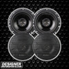 Hifonics Zeus ZS653 | 6.5 Inch 300W 4 Ohm 3-Way Coaxial Speakers (4 Pack)