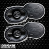 Hifonics Zeus ZS693 | 6x9 Inch 400W 4 Ohm 3-Way Coaxial Speakers (4 Pack)