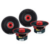 American Bass Godfather 6.5 MR + Horn | 6.5 Inch 240W 4 Ohm Pro Audio Speakers | GF65MRH (4 Pack)