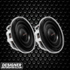 American Bass Titanium 8 Inch Slim 600W DVC 4 Ohm Shallow Subwoofers | TM844 (Pair)