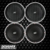 American Bass HAWK 8 Inch 600W 4 Ohm Pro Speakers | HAWK8MR (4 Pack)