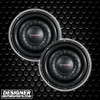 American Bass HAWK Slim 10 Inch 1500W DVC 4 Ohm Shallow Subwoofers | HAWKSLIM1044 (Pair)