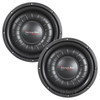 American Bass HAWK Slim 12 Inch 2000W DVC 2 Ohm Shallow Subwoofers | HAWK1222SL (Pair)