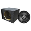 Audiopipe TS-PP2-12-D4 Package | 12" 1000W D4 Subwoofer & QPower HD Ported Box