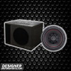 Massive Audio GTR 12 Package | 12" 1600W D2 Subwoofer & QBomb Kerf Ported Box