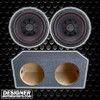 Massive Audio GTR 12 Package | Dual 12" 1600W D4 Subwoofers & QPower Sealed Box thumbnail photo for designer motorsports ad