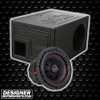 Massive Audio GTR 8 Package | 8" 1000W D4 Subwoofer & QBomb Ported Box thumbnail photo for designer motorsports ad