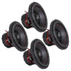 Massive Audio GTR 12 Inch 1600W DVC 2 Ohm Subwoofers | GTR122 (4 Pack)