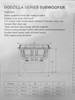 American Bass GODZILLA 12 inch subwoofer spec sheet American Bass GODZILLA 12 inch subwoofer spec sheet