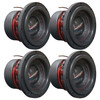American Bass HAWK 10 Inch 3000W DVC 4 Ohm Subwoofers | HAWK1044 (4 Pack)