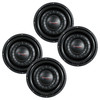 American Bass HAWK Slim 10 Inch 1500W DVC 4 Ohm Shallow Subwoofers | HAWK1044SL (4 Pack)