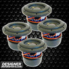 American Bass HD 8 Inch 800W DVC 4 Ohm Subwoofers | HD8D4V2 (4 Pack)