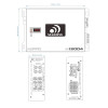 Massive Audio HIPPO H12004 | 1360W RMS 4 Channel Full Range Amplifier