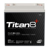 XS Power TITAN8 PWR-S5-30Q | Lithium 12-Volt 30AH Power Cell Battery | 5000W front photo of battery