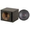 Massive Audio TKO 12 Package | 12 Inch 600W SVC 4 Ohm Subwoofer & QPower Classic Ported Box