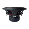 Massive Audio GTX124H Package | 12" 1600W D4 Subwoofer & QBomb Kerf Ported Box SIDE PROFILE PHOTO OF SUBWOOFER BOX